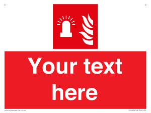 Custom Fire: Fire alarm flashing light